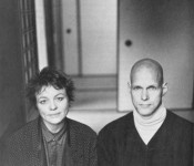 Laurie Anderson & Reb Anderson at GGF in 1989