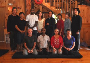 Group from a one-day sesshin in 2011. Photo courtesy of Chris Triplett.