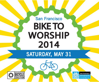 Zen Center Participates in Bike to Worship, May 31