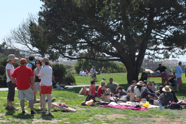 YUZ picnic at the San Francisco Marina, July 2013