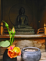 Altar-at-Tassajara-Zen-Mountain-Center-by-David-Silva