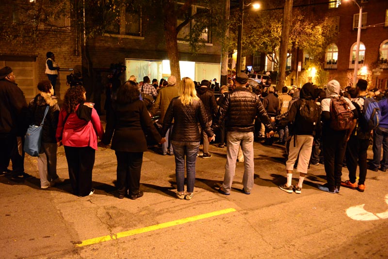 City Center Joins Neighborhood in Vigil After Four Shot on Our Corner