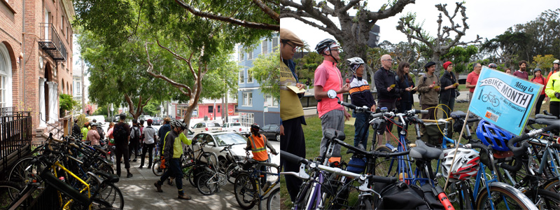As Bike to Worship and Interfaith Ride Roll By — Snapshots from the Weekend