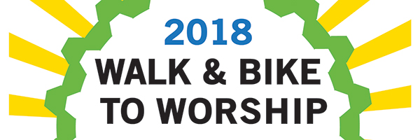 Walk and Bike to Worship Week 2018