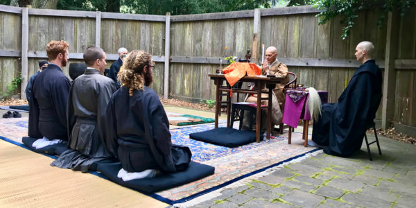 Jukai ceremony