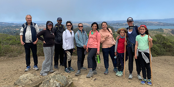 Group of hikers