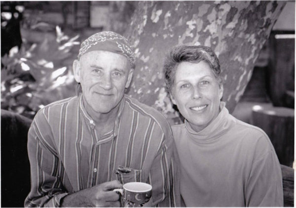 Daigan and Arlene at Tassajara, 1995