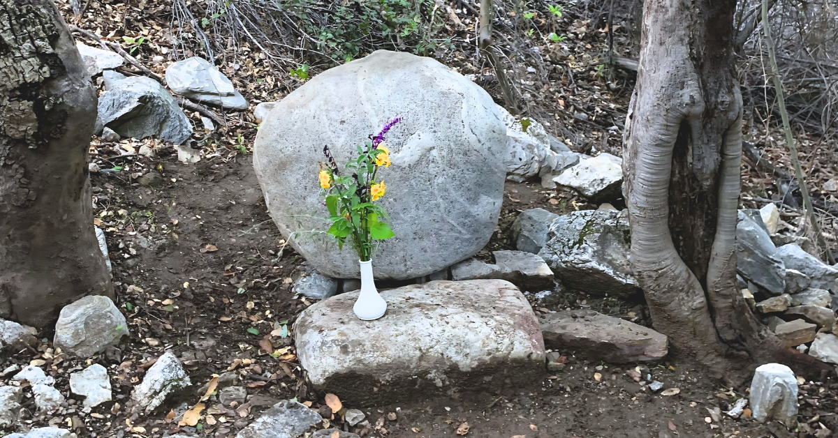 Mel Weitsman’s memorial stone